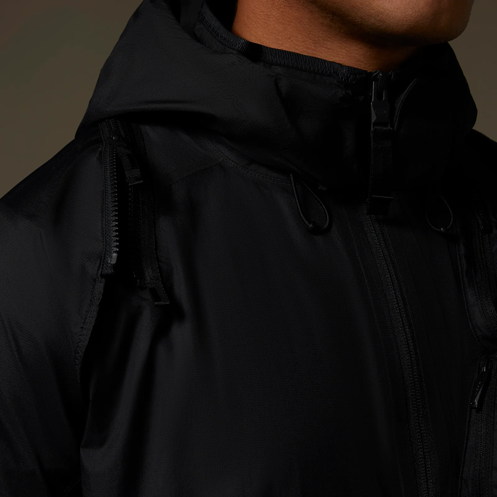 Deep Pockets Nylon Tech Jacket - Image 10