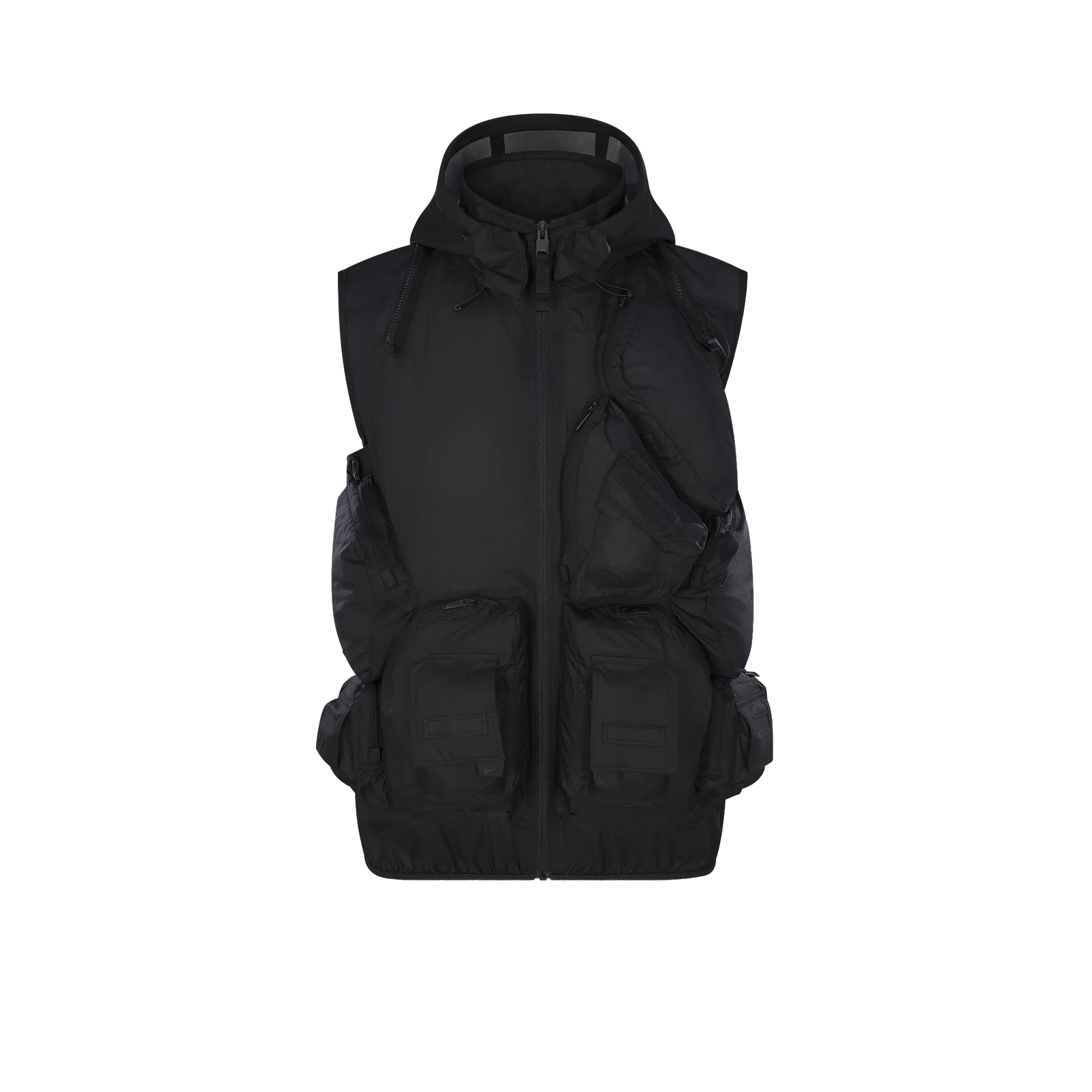 Deep Pockets Nylon Tech Jacket - Image 11