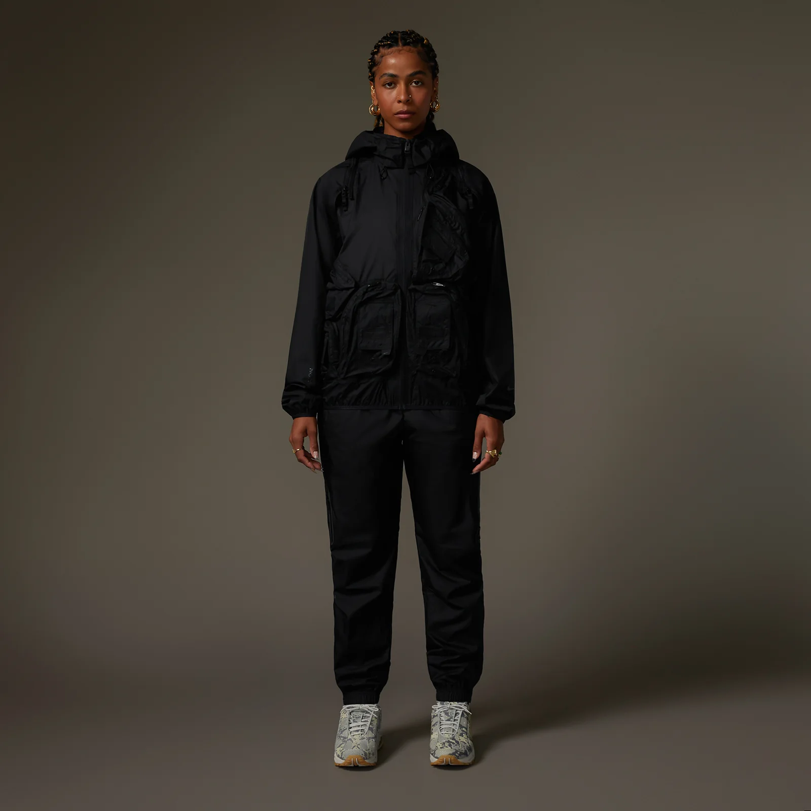 Deep Pockets Nylon Tech Jacket - Image 4