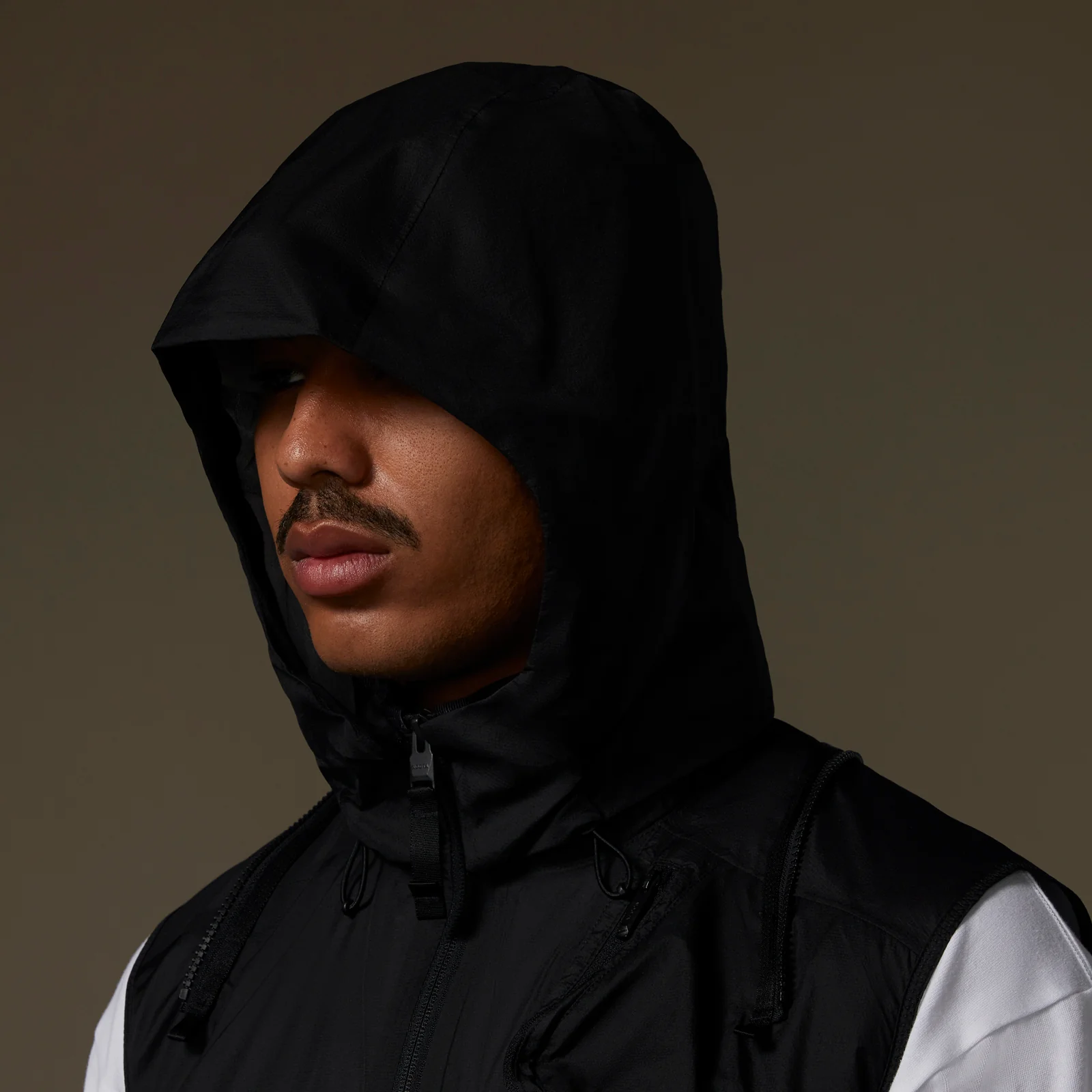 Deep Pockets Nylon Tech Jacket - Image 8
