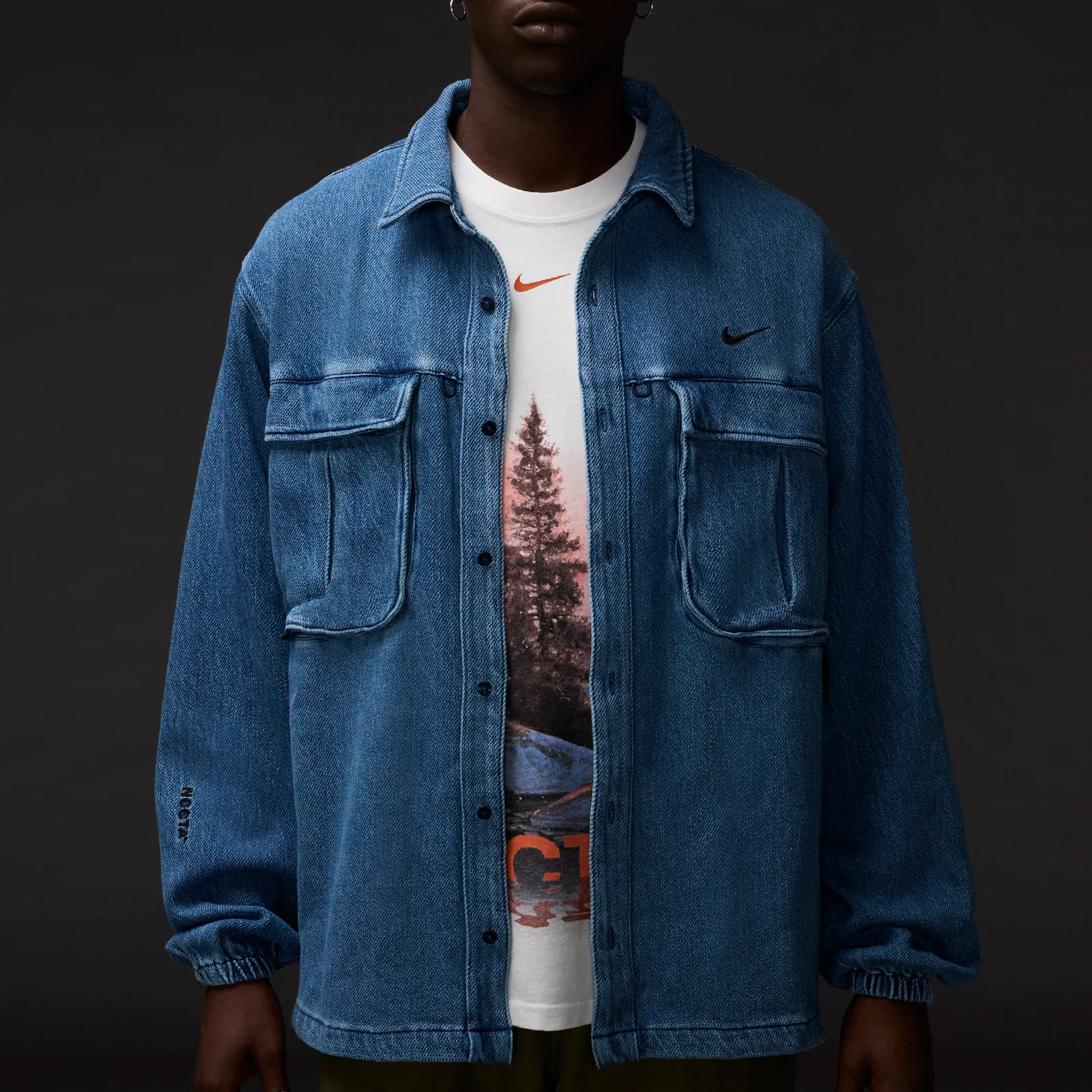 Lily Pad Denim Shirt - Image 8