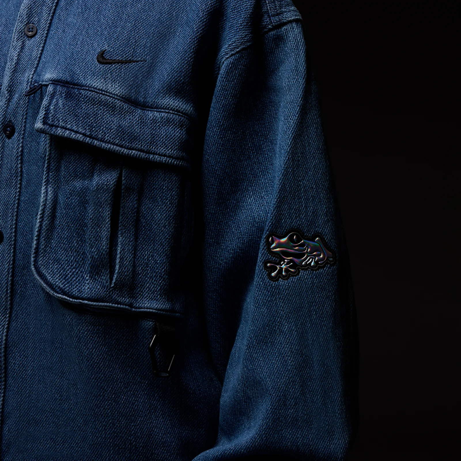 Lily Pad Denim Shirt - Image 11