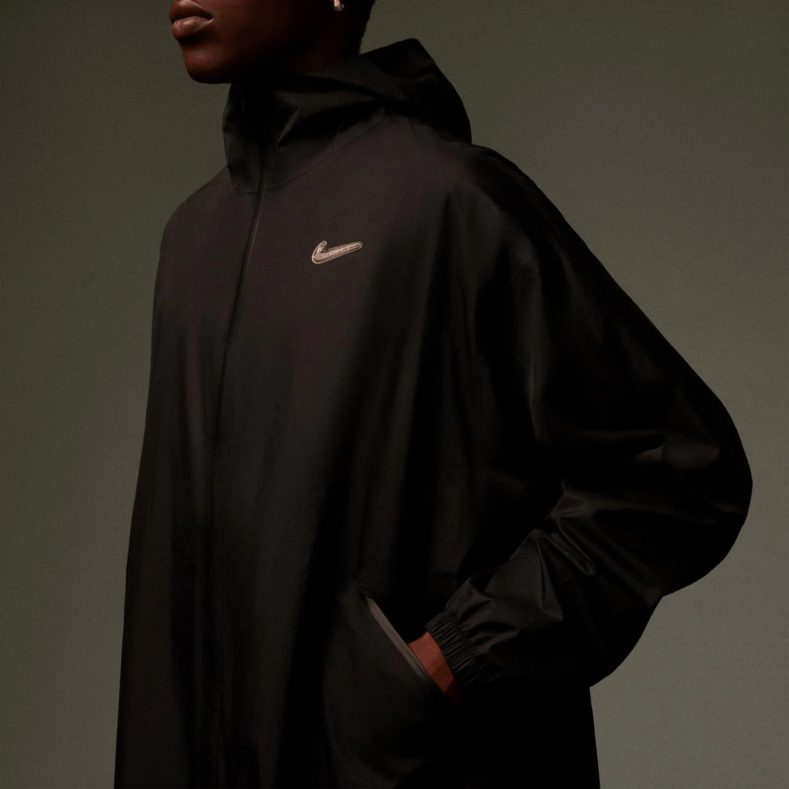 Long Unisex Lightweight Shell Jacket - Image 2